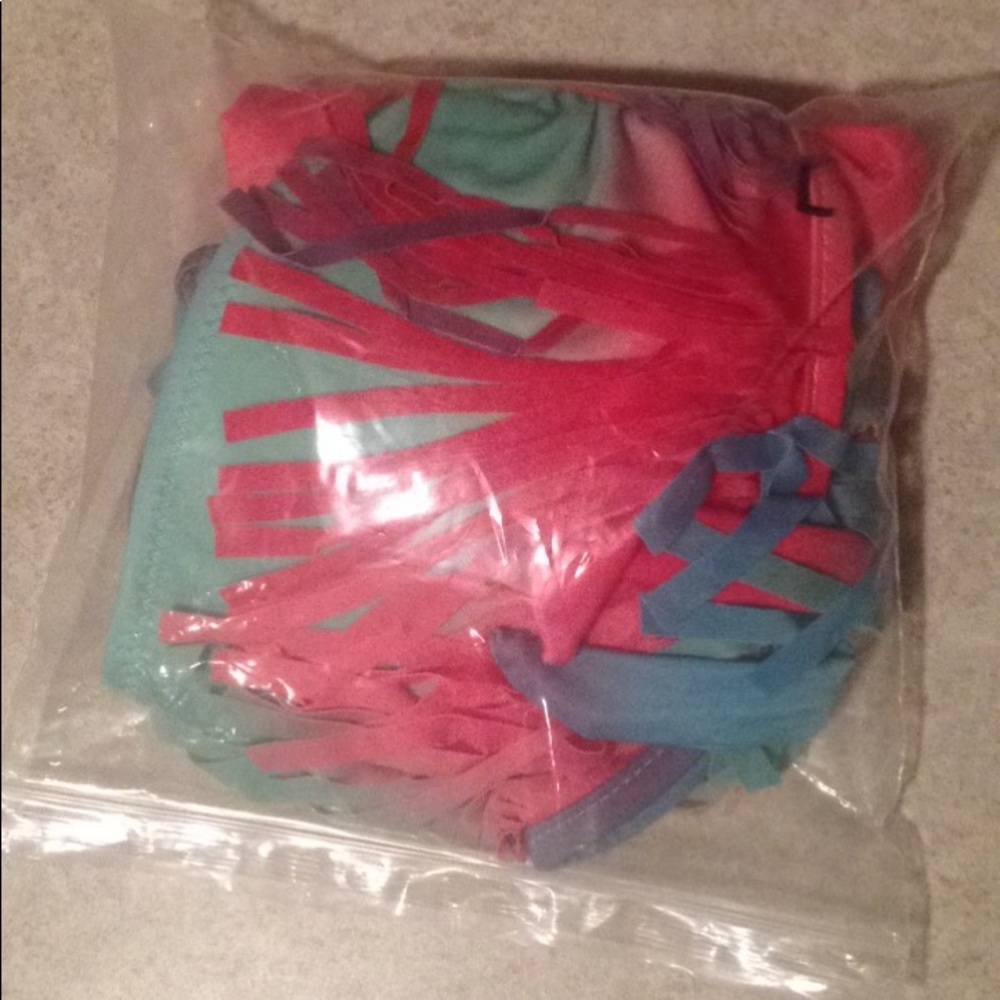 Rainbow Fringe Bikini - NIB - Picture 7 of 7